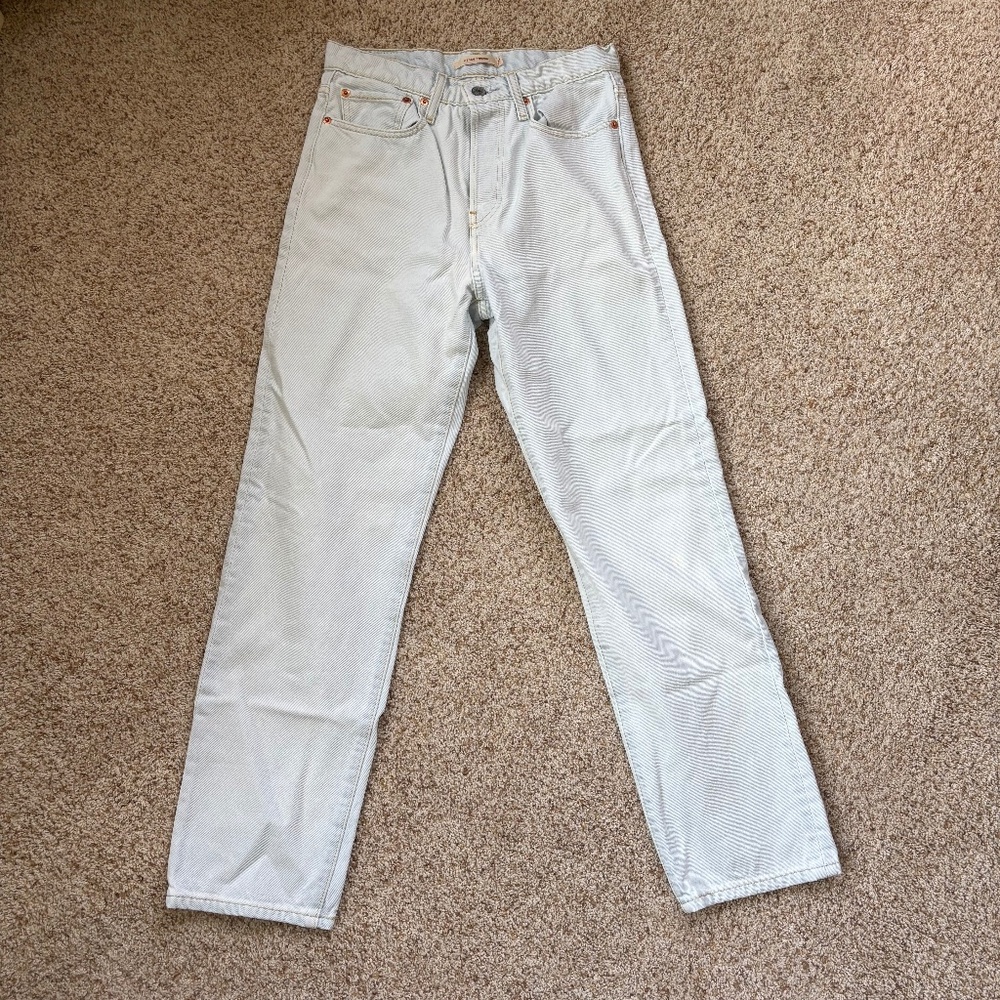 Levi’s 100% cotton wedgie straight jeans 27x28